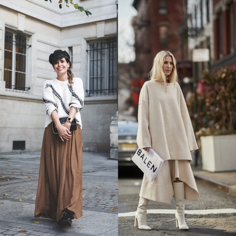 Image inhabituelle dans des vêtements surdimensionnés