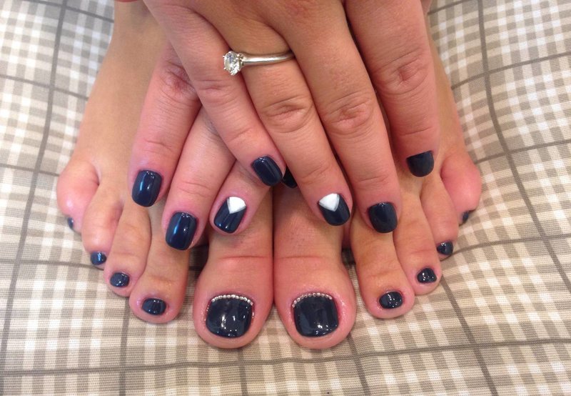 Pédicure Lune Noire