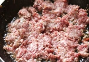 Pâtes hachées