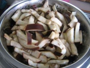 Salade d'aubergines