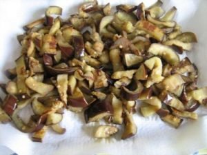 Salade d'aubergines