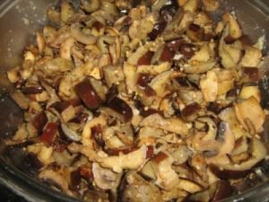 Salade d'aubergines