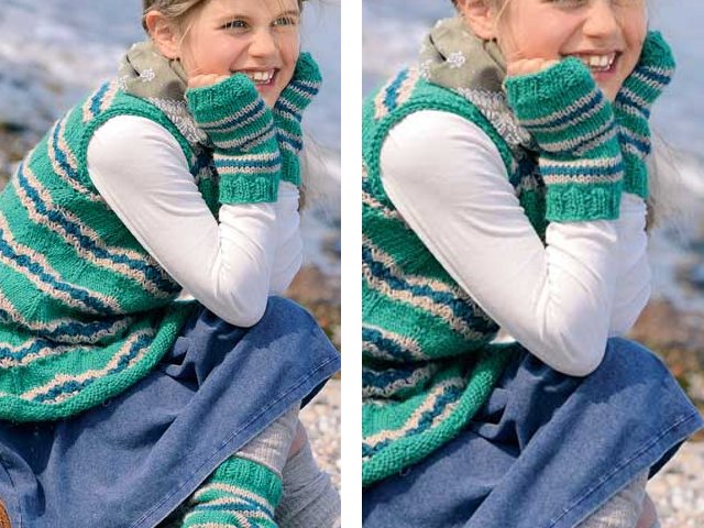 Comment tricoter des mitaines avec des aiguilles à tricoter?