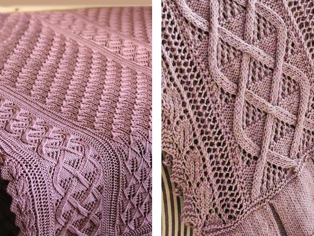 Comment tricoter un plaid