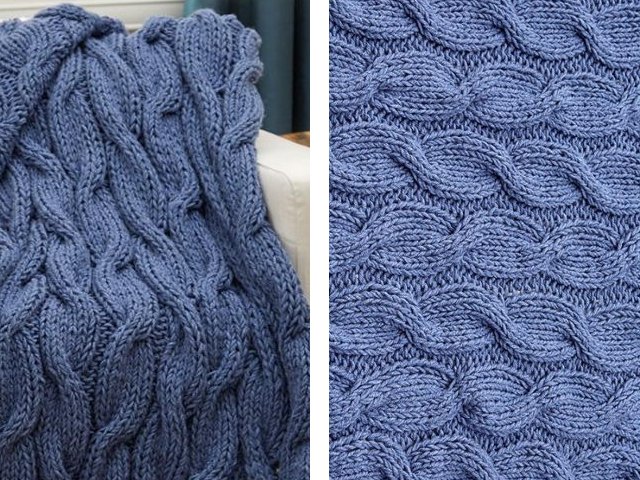 Comment tricoter un plaid