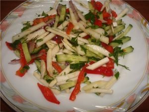 Salade de céleri-rave et de pomme