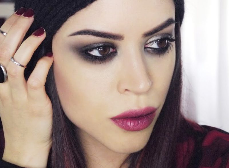 Maquillage de jour grunge