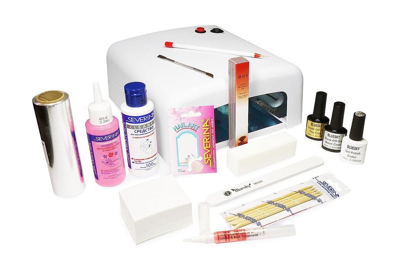 Outils pour polir le gel manucure