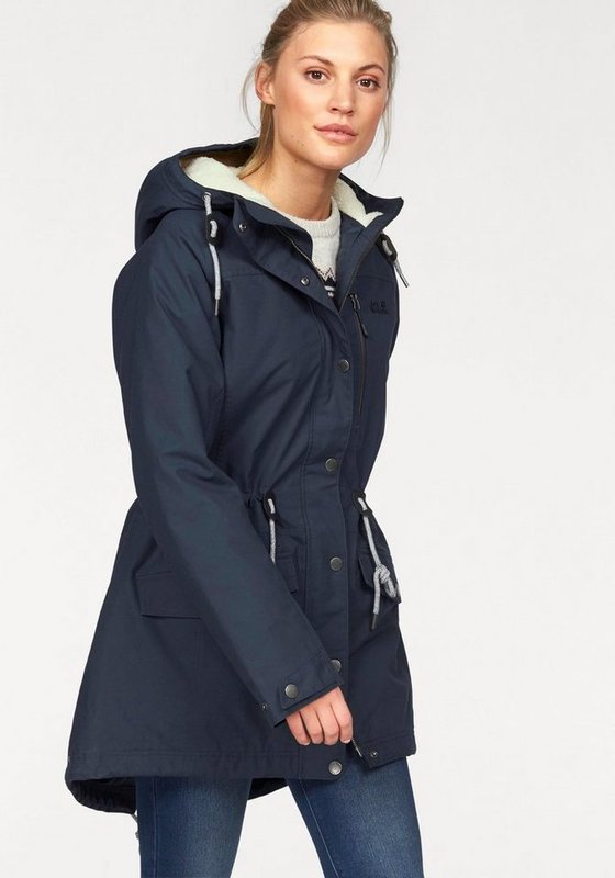 Parka Femme Bleu